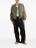 Dolce & Gabbana wavy nylon bomber jacket