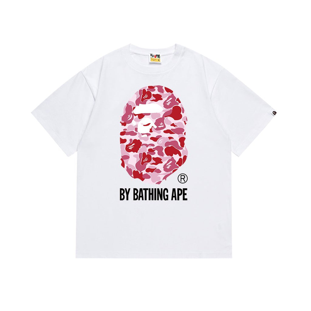 BAPE Pink Camo Ape Head Graphic T-Shirt